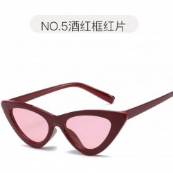 Rimless Cute Sexy Cat Eye Sunglasses Women Small Glasses Lady Luxury Mirror Retro Sun Vintage Female - 4 - C9198ZAK33C $33.62