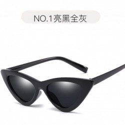 Rimless Cute Sexy Cat Eye Sunglasses Women Small Glasses Lady Luxury Mirror Retro Sun Vintage Female - 4 - C9198ZAK33C $33.62