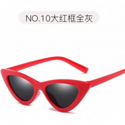 Rimless Cute Sexy Cat Eye Sunglasses Women Small Glasses Lady Luxury Mirror Retro Sun Vintage Female - 4 - C9198ZAK33C $33.62