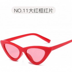 Rimless Cute Sexy Cat Eye Sunglasses Women Small Glasses Lady Luxury Mirror Retro Sun Vintage Female - 4 - C9198ZAK33C $33.62