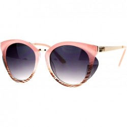 Cat Eye Avant Garde Womens Protruding Exposed Lens Cat Eye Sunglasses - Pink - CA12DGGM1HL $19.45