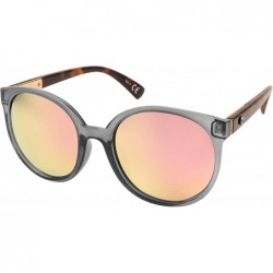 Round Polarized Round Oversized Fashion and Outdoor Sunglasses for Women - Demi Temple - C618QK4XSKR $60.11