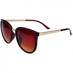 Oversized Stylish Sunglasses Men Women Outdoor Casual Sunglasses UV400 - C - C818SNIH33R $17.27