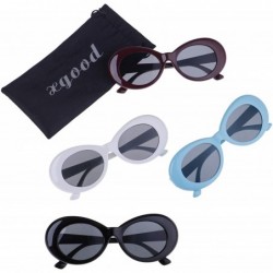 Round Goggles Sunglasses Glasses Teenagers - CG18LHQ4T8X $15.33