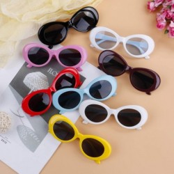 Round Goggles Sunglasses Glasses Teenagers - CG18LHQ4T8X $15.33