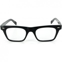 Wayfarer Wayfarer Clear Fashion Glasses for Youthful - Trendy Men and Women - Black W/ Clear Lens - CZ115ORVH67 $20.12