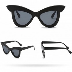 Cat Eye Women sunglasses polarized uv protection cat eyes small face retro vintage - D - CT18SAZC96W $7.50