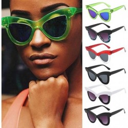 Cat Eye Women sunglasses polarized uv protection cat eyes small face retro vintage - D - CT18SAZC96W $7.50