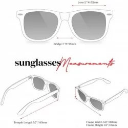 Sport Retro 80's Fashion Sunglasses - Colorful Neon Translucent Frame - Mirrored Lens - CF11OXK99KH $12.82
