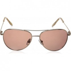 Aviator Women's Prelude Polarized Aviator Sunglasses - Gold/Rose POL - 60 mm - CP12N3XJ1H3 $8.81