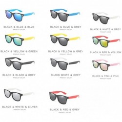 Square Women Fashion Square Polarized Sunglasses Classic Vintage Shades Rivet Sun Glasses Goggles UV400 - CG199OESSOQ $14.11