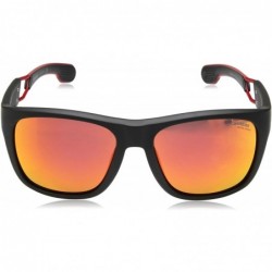 Wrap mens Ca4007/S Rectangular Sunglasses - Mtt Black - CR184QW7NZ8 $32.85