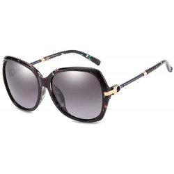 Aviator Women's sunglasses European and American RETRO SUNGLASSES polarizing sunglasses - D - C918QQC996L $64.28