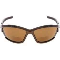 Sport Unbreakable Sunglasses Baseball Softball - Pearly Brown Frame/Brown Lens - C418CQXG80L $18.07