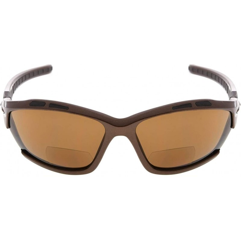 Sport Unbreakable Sunglasses Baseball Softball - Pearly Brown Frame/Brown Lens - C418CQXG80L $8.66