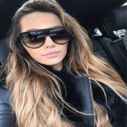 Aviator 2019 New Large Box Luxury Brand Design Sunglasses Ms. Men's Universal C6 - C4 - C218YZWDZZS $10.42