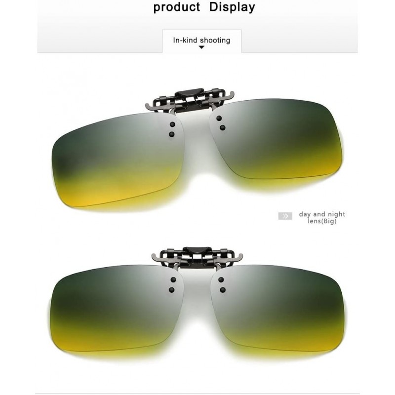 Goggle Polarized Driving Glasses Eyeglasses - Day and Night - C118U7CRIDX $12.52