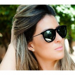 Round sunglasses for women Men Metal Round Shades Male Sun Glasses Women - C3-leopard - CE18WZUQ5NL $27.11