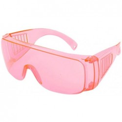 Square Safety Goggles Protection Protective Explosion proof - Pink - CM1977XMTUQ $18.80