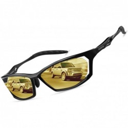 Sport Night Driving Glasses HD Polarized Glasses Men's Fashion Women's Sunglasses Gift - Angle Blck 2 - C0194DW2N2K $61.08