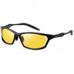 Sport Night Driving Glasses HD Polarized Glasses Men's Fashion Women's Sunglasses Gift - Angle Blck 2 - C0194DW2N2K $27.69