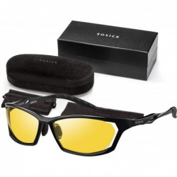Sport Night Driving Glasses HD Polarized Glasses Men's Fashion Women's Sunglasses Gift - Angle Blck 2 - C0194DW2N2K $27.69