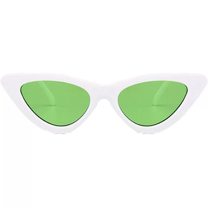 Cat Eye Women's Vintage Cat Eye Sunglasses - Plastic Fashion Eye Shades Sunglasses to Choose 2020 New Fashion - CH1979WMW74 $...