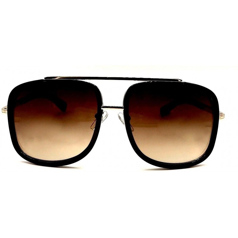 Oversized NEW MODEL 2018!!! New Oversized Men Muscle Tatoo Six Pack Sunglasses - Brown - CN18CZWRWMA $12.37