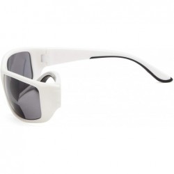 Sport Sports Bifocal Sunglasses TR90 Frame Reading Sunglasses - White-grey-lens - CV18NC3363N $8.64