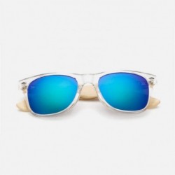 Goggle Bamboo Sunglasses For Men Women Travel Goggles Sun Glasses Vintage C3 Multi - C12 - CM18YZW2T3A $11.21