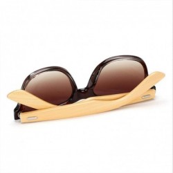 Goggle Bamboo Sunglasses For Men Women Travel Goggles Sun Glasses Vintage C3 Multi - C12 - CM18YZW2T3A $11.21