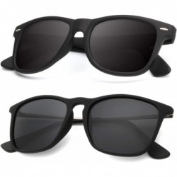 Goggle Polarized Sunglasses for Men and Women Semi-Rimless Frame Driving Sun glasses 100% UV Blocking - CS18AWLEN4W $16.98