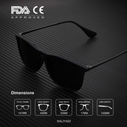 Goggle Polarized Sunglasses for Men and Women Semi-Rimless Frame Driving Sun glasses 100% UV Blocking - CS18AWLEN4W $16.98