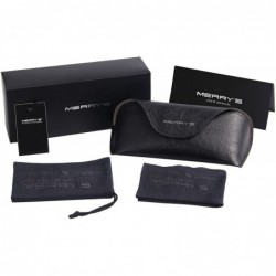 Oversized Oversized Polarized Sunglasses Protection - Black - CK18XZKWEAL $15.87