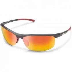 Rimless Tension Polarized Sunglasses - Matte Graphite - CS1875C3E8Z $60.33