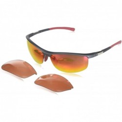 Rimless Tension Polarized Sunglasses - Matte Graphite - CS1875C3E8Z $28.58