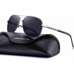 Sport Classic Goggles Men's Polarized Sunglasses UV Protection eye glasses S8371 - Gray - C912FU714GN $11.00