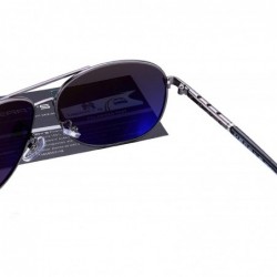 Sport Classic Goggles Men's Polarized Sunglasses UV Protection eye glasses S8371 - Gray - C912FU714GN $11.00