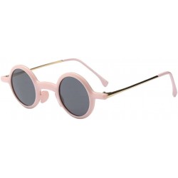 Wayfarer Retro Sunglasses Women Ladies Round Eyewear Great Shades Comfort Protection - Pink - C118G86XIR5 $13.79