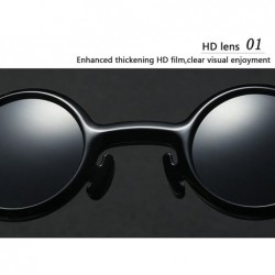 Wayfarer Retro Sunglasses Women Ladies Round Eyewear Great Shades Comfort Protection - Pink - C118G86XIR5 $13.79
