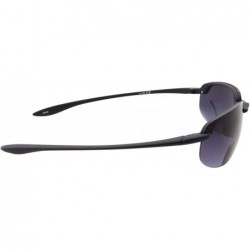 Sport Mens Rimless Bifocal Reading Sunglasses Sports Wrap Reader Glasses - Black - C5183QAH4HH $14.07