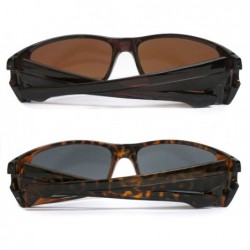 Sport 2X Mens Sunglasses Fashion Rectangular Gangster Shades Smokey Lens Biker Driving - CF18EY88ZG8 $9.08