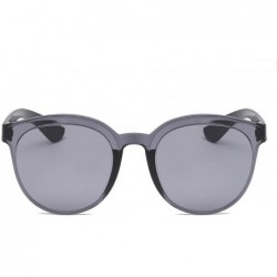 Rectangular Sunglasses Transparent Lightweight - G - CF194YGKEZK $7.38