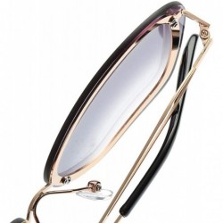 Rimless Fashion Women's Irregularity Frame Sunglasses Shades Acetate Frame UV Glasses Colorful Sunglasses - A - CI18TQXZY7I $...