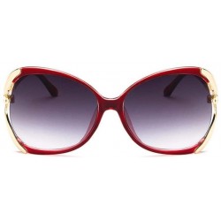 Sport Fashion Lady Sunglasses Driving Glasses Large Frame Polarized Sunglasses - 10 - CH18UZN2LYA $29.87