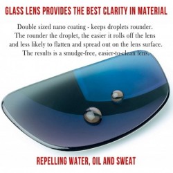 Oversized Sunglasses for Men & Women- Polarized glass lens- Color Mirrored Scratch Proof - Shiny Black/Grey - CF18Z3WZSEQ $43.21