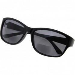 Goggle Ladies Bifocal Sunglasses - Bifocal Reading Sunglasses Women - Black-grey Lens - CX18Y0RQQ7O $12.50