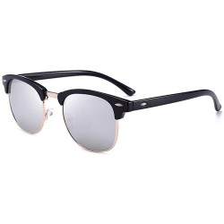 Round Classic Retro Round Shades Sun Glasses - C3 - C118HM7QUZ0 $11.49