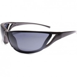 Sport Mens Premium Cycling Fishing Sport Biker Wrap Around Sunglasses - C818UK3UW26 $22.94