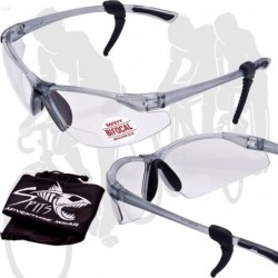 Goggle Spits Thresher Running Cycling Sunglasses 200 clear - Clear Lenses - CS11EE1NC35 $53.11